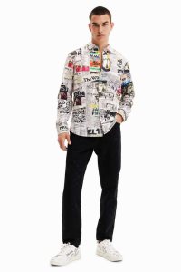 Desigual Arty newspaper Kosele Panske | FLTH-79641