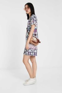 Desigual Boho floral type Saty Damske | UYRS-71932