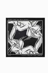 Desigual Bugs Bunny square Satky Damske | WLMO-53169