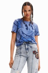 Desigual Disney's Mickey Mouse Tricko Damske | ZJET-12743