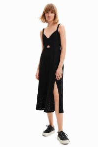 Desigual Embroidered midi Kombinéza Damske | BNSR-96513