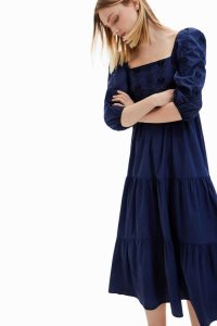 Desigual Embroidered midi Kombinéza Damske | TEAD-94813