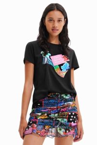 Desigual Fantasy print Tricko Damske | SNGV-35278
