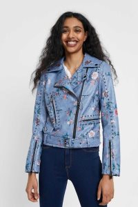Desigual Floral biker Bundy Damske | YLXA-50923