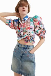 Desigual Johnson Hartig studded miniskirt Sukne Damske | APKG-68409
