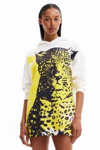 Desigual Kratke feline Saty Damske | MUZY-48769