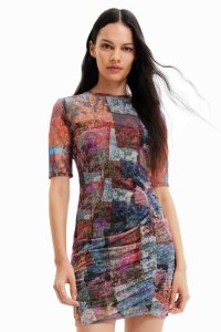 Desigual Kratke forest Saty Damske | TZNW-53296