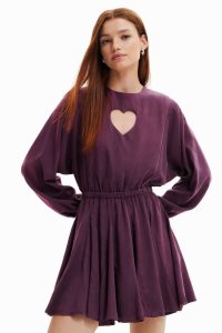 Desigual Kratke heart Saty Damske | XNDI-74639