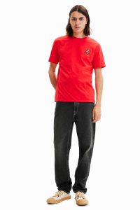 Desigual Kratke-sleeve bird Polokosele Panske | SVIX-74321