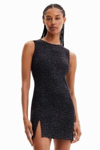 Desigual Kratke slim with animal print Kombinéza Damske | WSIN-49236