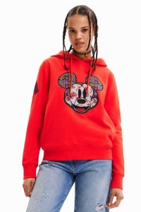 Desigual Large Disney's Mickey Mouse patch Mikiny Damske | LMCZ-91874