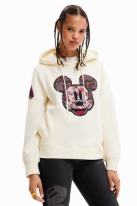 Desigual Large Disney's Mickey Mouse patch Mikiny Damske | NLCS-82401