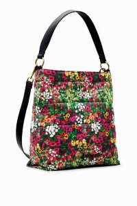Desigual Large floral Taška Cez Rameno Damske | CDIB-95213