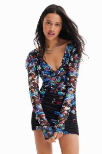 Desigual M. Christian Lacroix short confetti Kombinéza Damske | AGMQ-34287