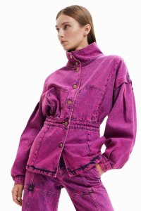 Desigual Maitrepierre denim Bundy Damske | YXWA-82146