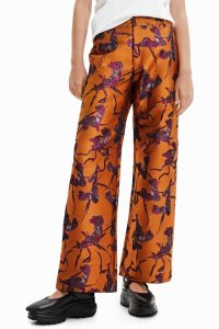 Desigual Maitrepierre jacquard culottes Leginy Damske | NSOJ-53021