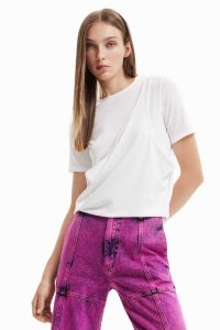 Desigual Maitrepierre multiposition dress Tricko Damske | XWRT-97405