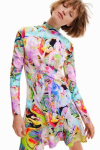 Desigual Maria Escote short skater Kombinéza Damske | DFHG-64859