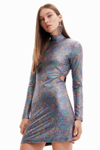 Desigual Metallic Saty Damske | NEPA-17963