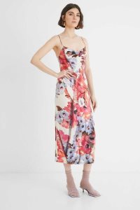 Desigual Midi-dress lingerie type Kombinéza Damske | BVTE-97328