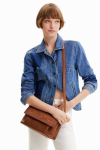 Desigual Midsize half logo Tasky Damske | UZTR-36789