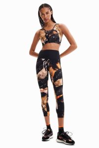 Desigual Mineral-effect print Leginy Damske | NZBT-21345