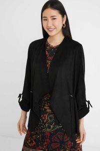 Desigual Open blazer leather effect Bundy Damske | RKID-01843