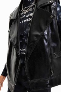 Desigual Oversize biker gilet Bundy Damske | TAHR-45306