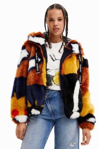 Desigual Oversize plush Bundy Damske | ZDSJ-13682