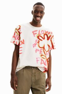 Desigual Oversize with nature message Polokosele Panske | ZARE-93846