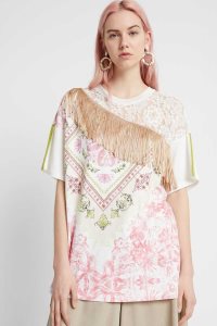 Desigual Patch of styles Tricko Damske | MWHK-19564