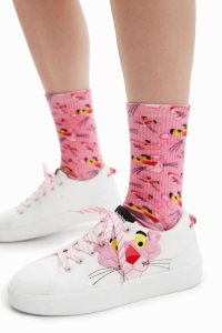 Desigual Pink Panther platform Tenisky Damske | EJQS-27458