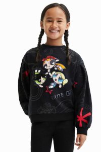 Desigual Powerpuff Girls Mikiny Dievcenske | LEVQ-02173