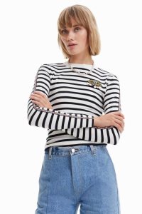 Desigual Pruhované Tricko Damske | MQYJ-16475