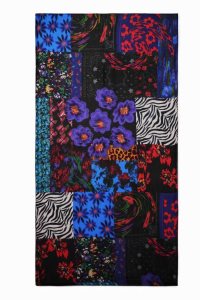 Desigual Rectangular patch foulard Satky Damske | GEKM-36109