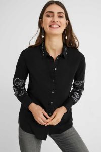 Desigual Regular cotton Topy Damske | OGTW-76824