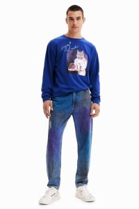 Desigual Rovno distressed jeans Nohavice Panske | ALFW-98024