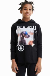 Desigual S Kapucňou dog Tricko Chlapcenske | JHSB-60945
