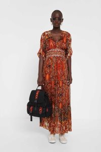 Desigual Saty with African friezes Kombinéza Damske | MYVW-62483