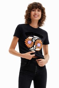 Desigual Save Nature floral Tricko Damske | ECVH-70843