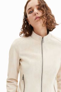 Desigual Semisove-effect biker Bundy Damske | ERSQ-49152