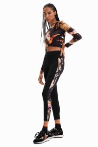 Desigual Slim mineral leggings Mikiny Damske | IDWA-94620