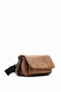 Desigual Small with embossed flowers Tasky Damske | LWER-50281