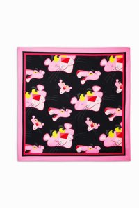 Desigual Square Pink Panther foulard Satky Damske | PLHQ-61897