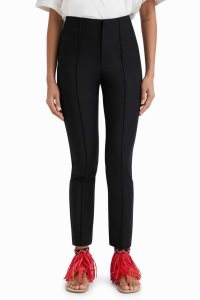 Desigual Stella Jean slim trousers Leginy Damske | LNKM-24690
