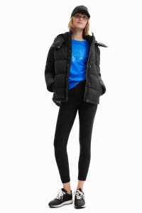 Desigual Textured padded Bunda Puffer Damske | UJFS-51369