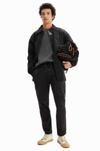 Desigual Twill joggers Nohavice Panske | JEHY-79241