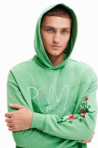 Desigual UFO hoodie Mikiny Panske | AHFE-09374